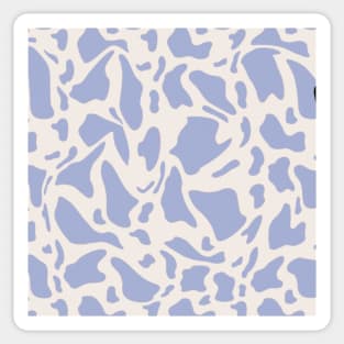 blue cow Sticker